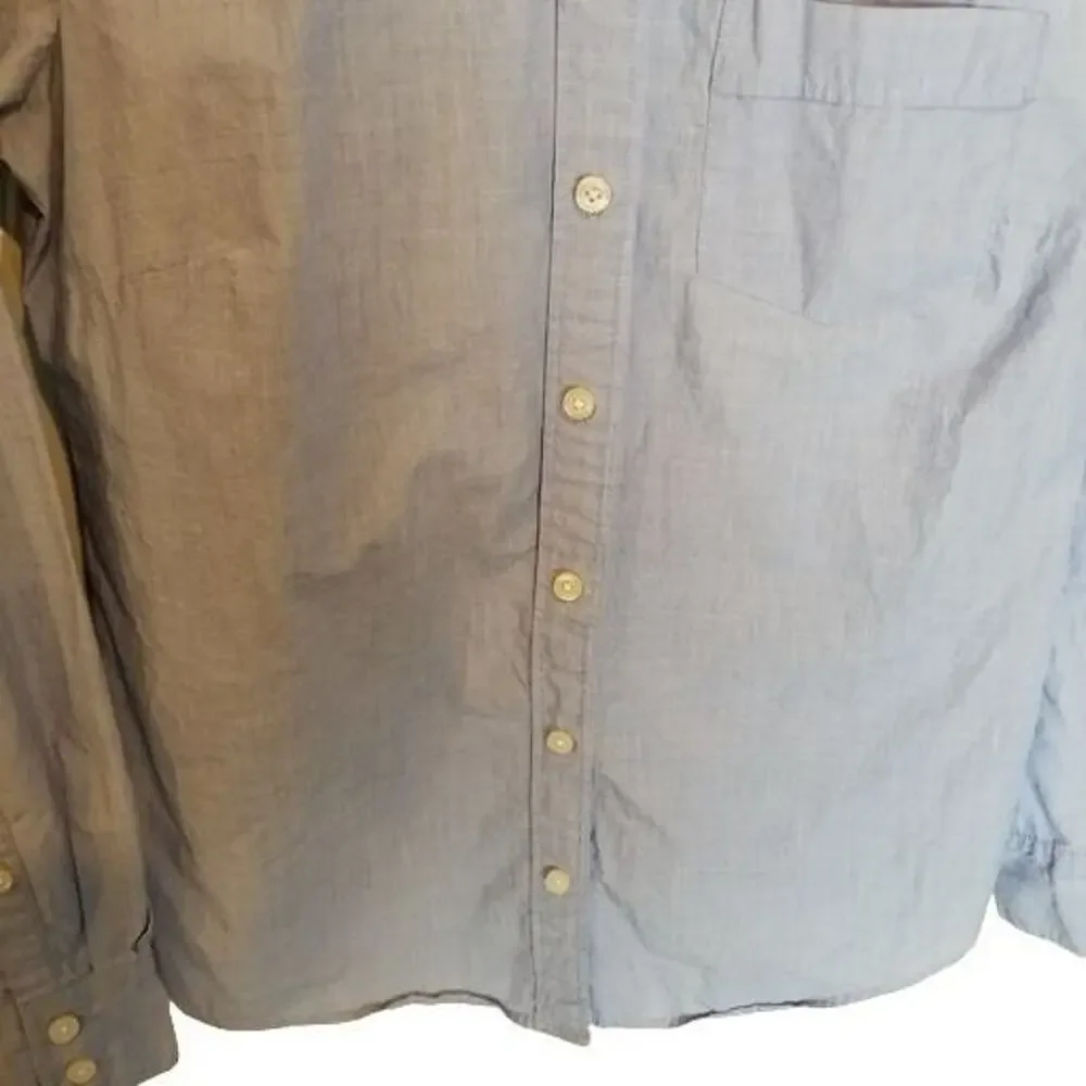 J. Crew Mens Cotton Shirt Sz XS Classic Career Corp Work Office Business Casual